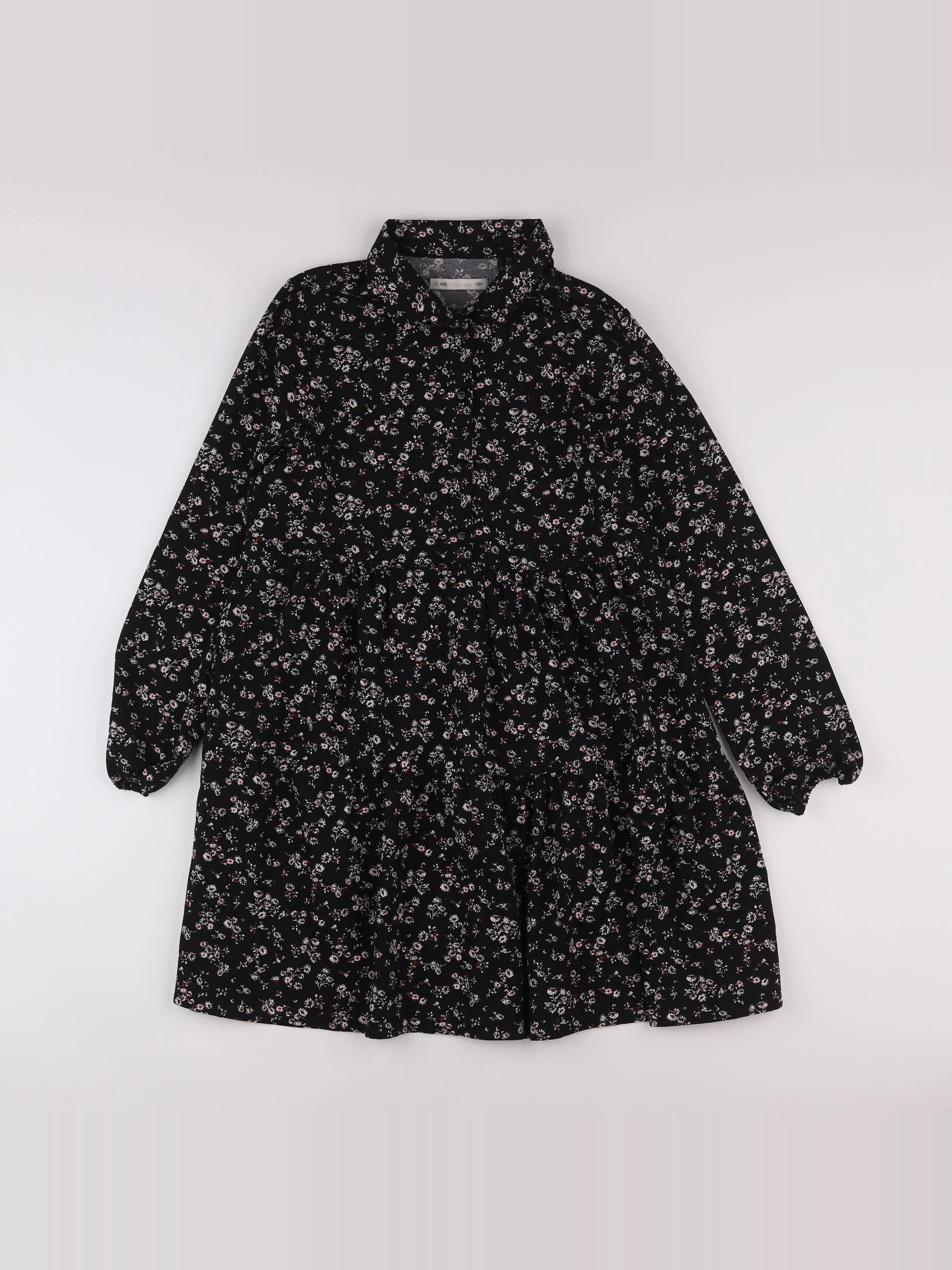 IKKS - robe noir - 12 ans
