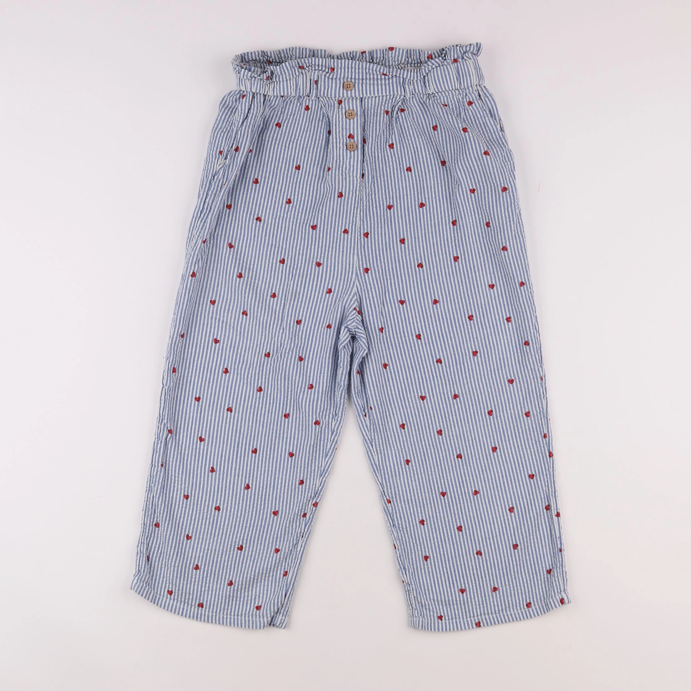 Vertbaudet - pantalon bleu - 12 ans