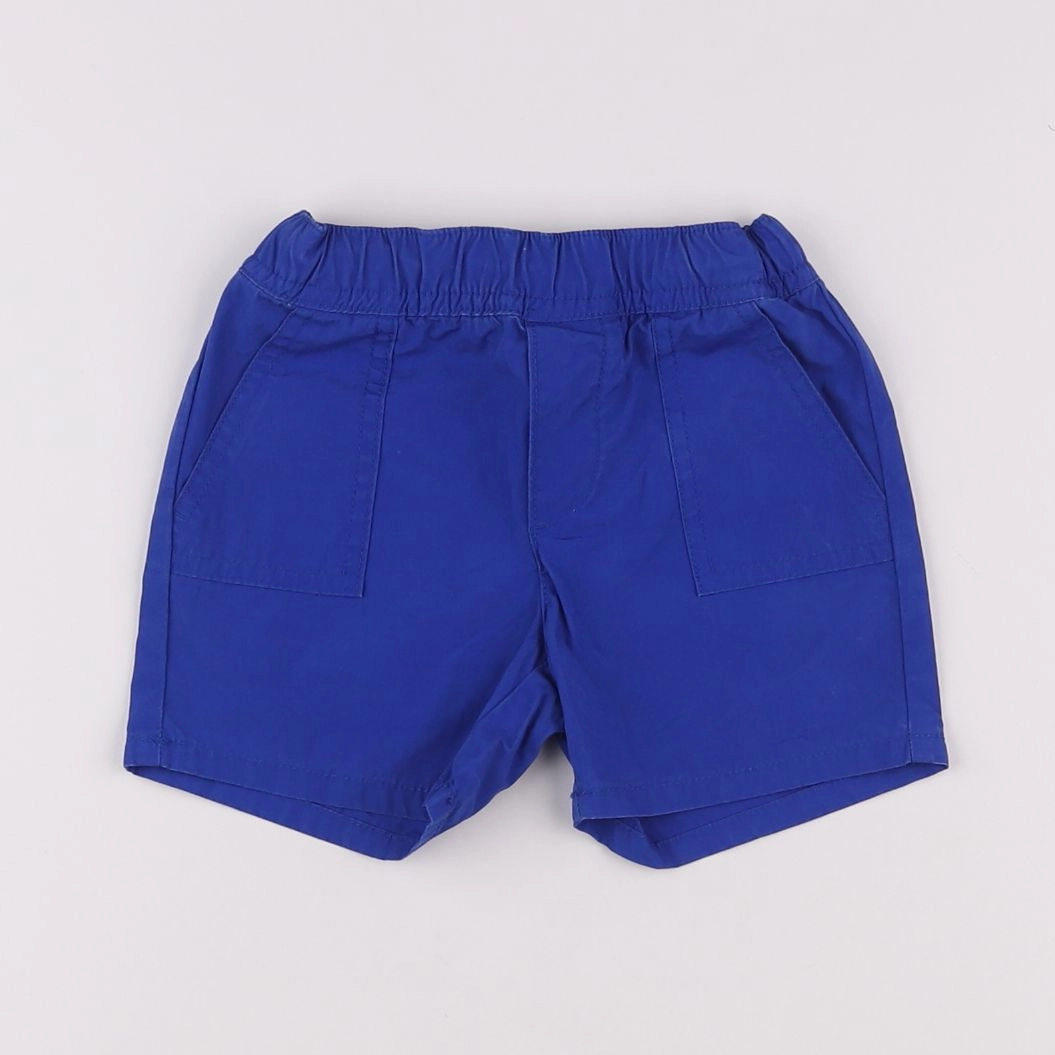 Jacadi - short bleu - 6 mois