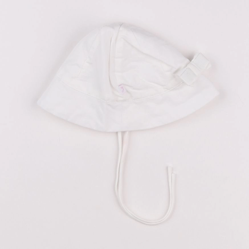 Jacadi - chapeau blanc - 6 mois