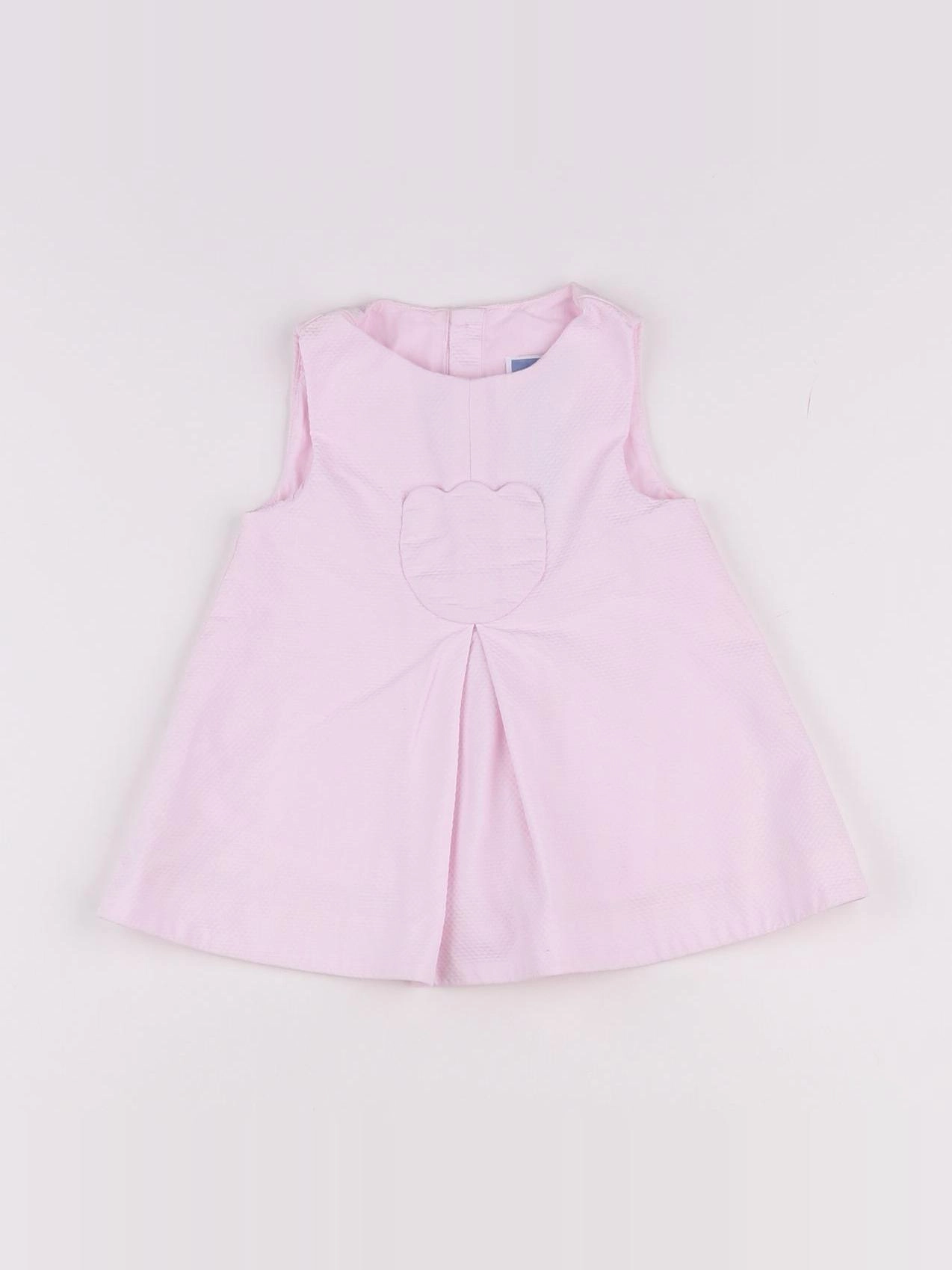 Jacadi - robe rose - 6 mois