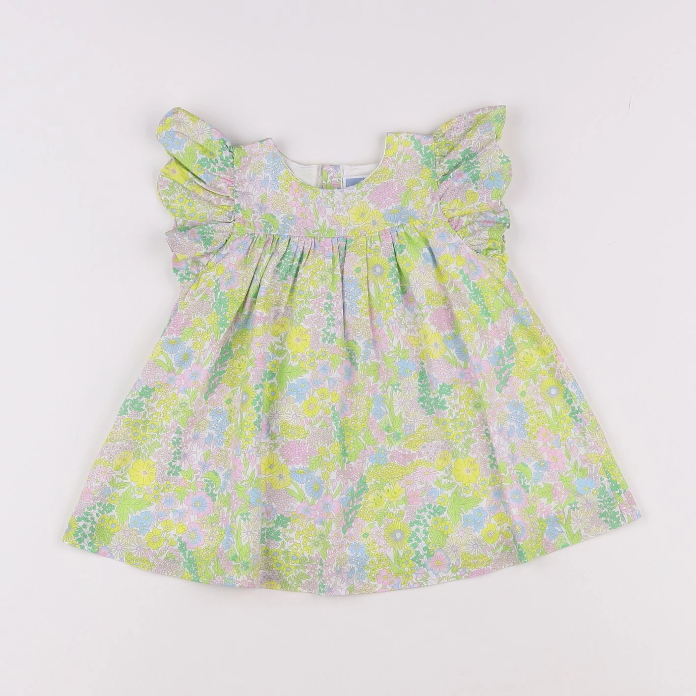 Jacadi - robe jaune - 6 mois