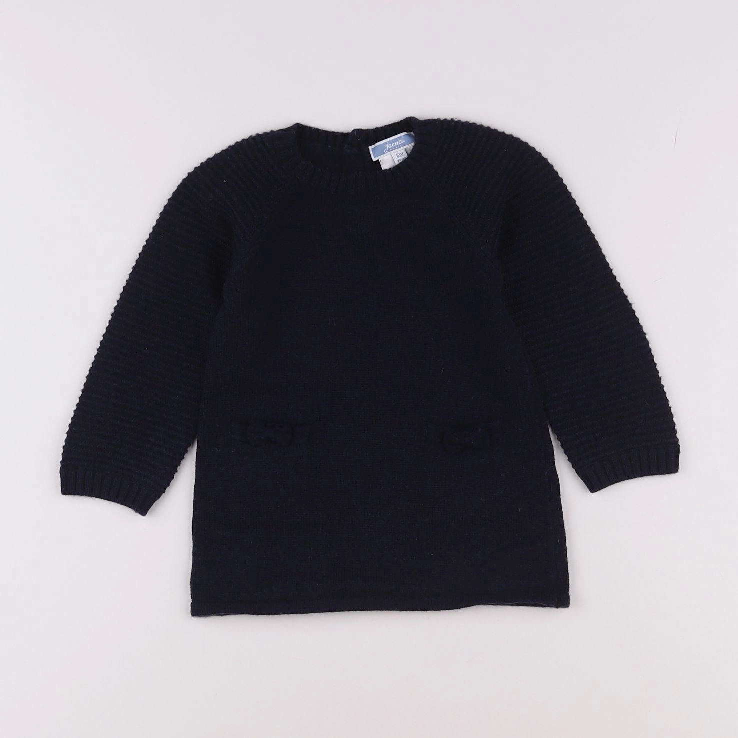 Jacadi - robe bleu - 12 mois