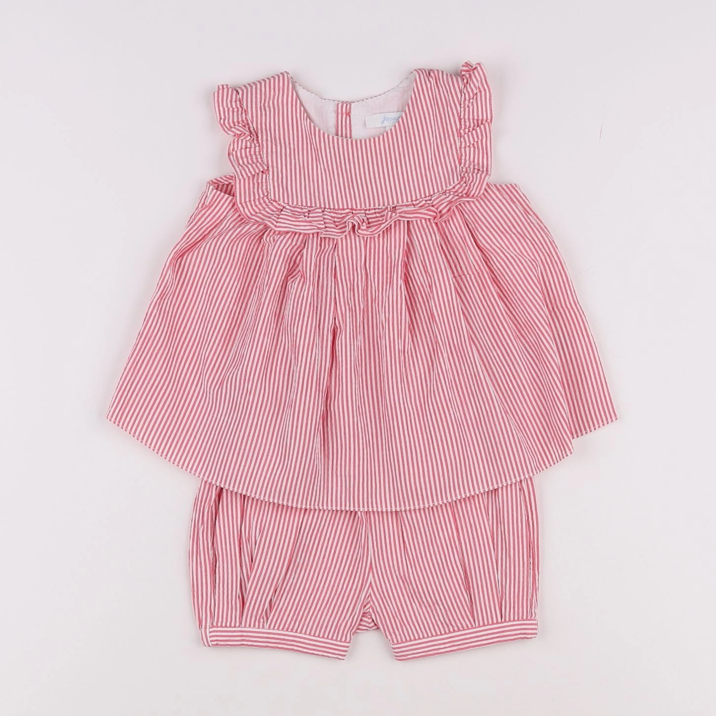 Jacadi - ensemble rose - 12 mois