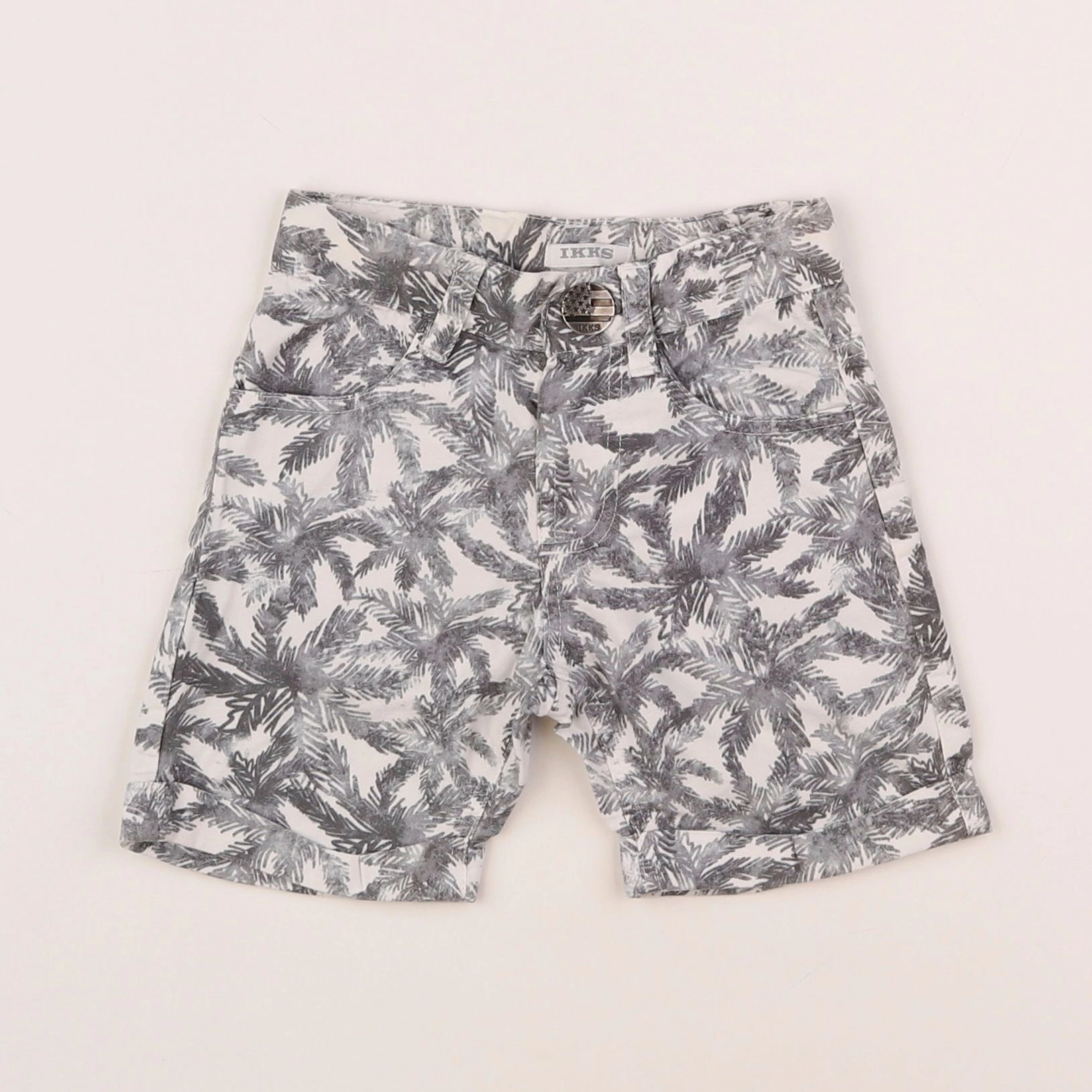 IKKS - short gris - 12 mois