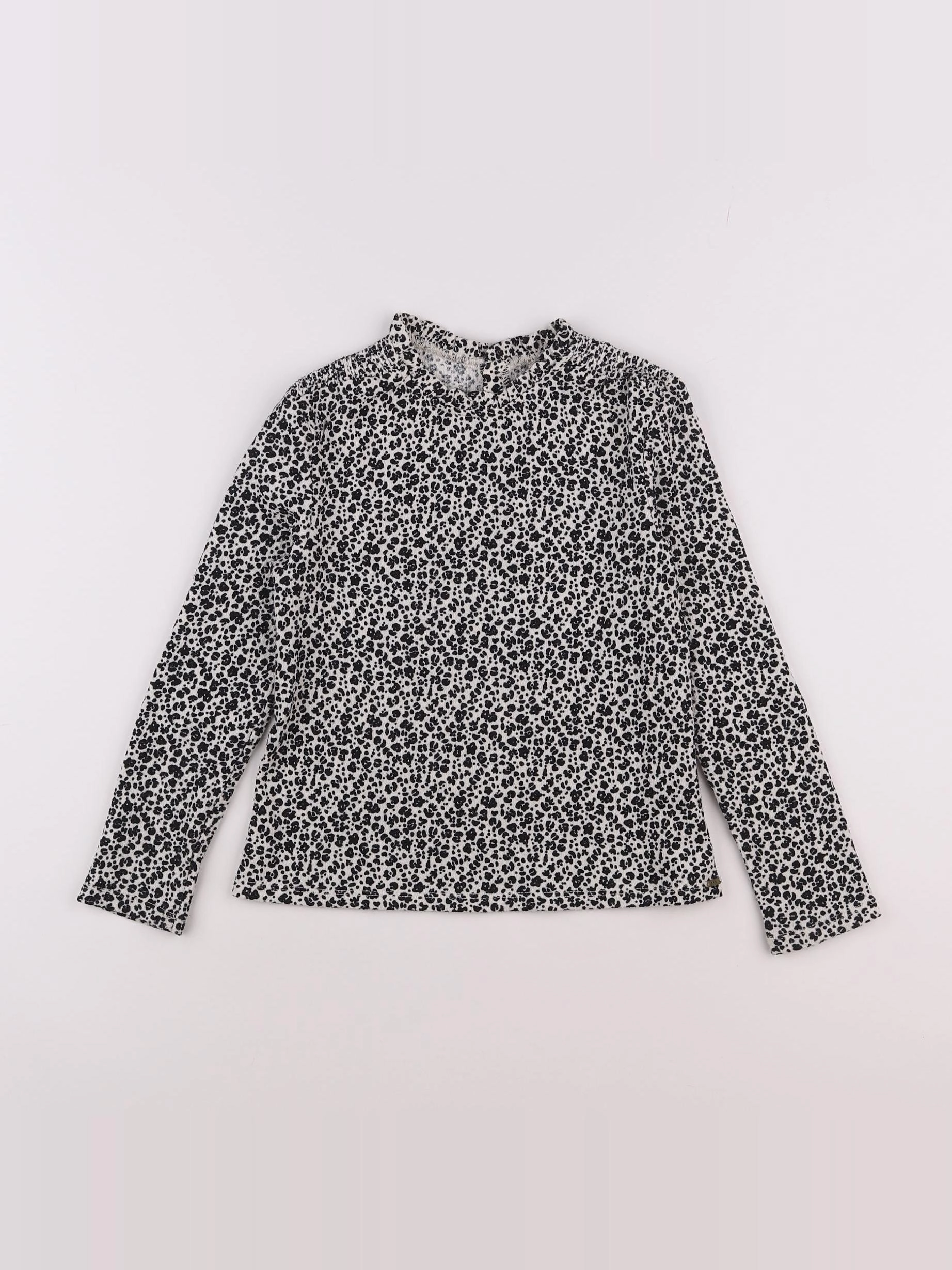 IKKS - tee-shirt noir, blanc - 6 ans