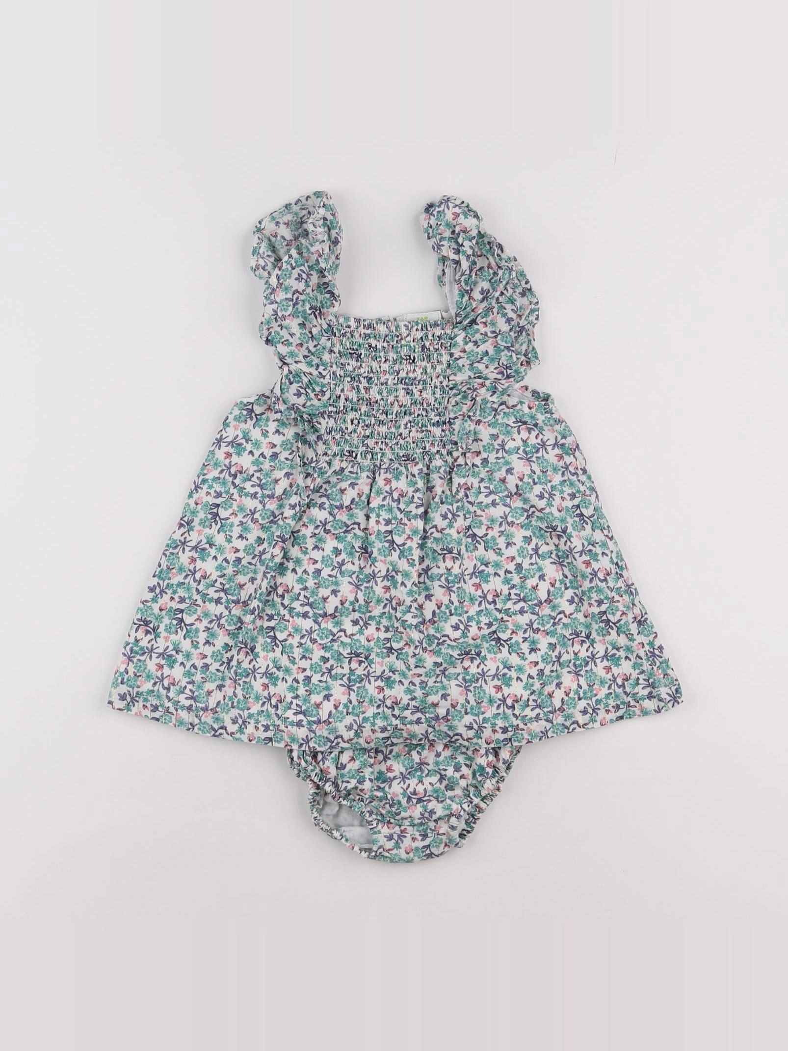Tape à l'oeil - robe multicolore - 12 mois