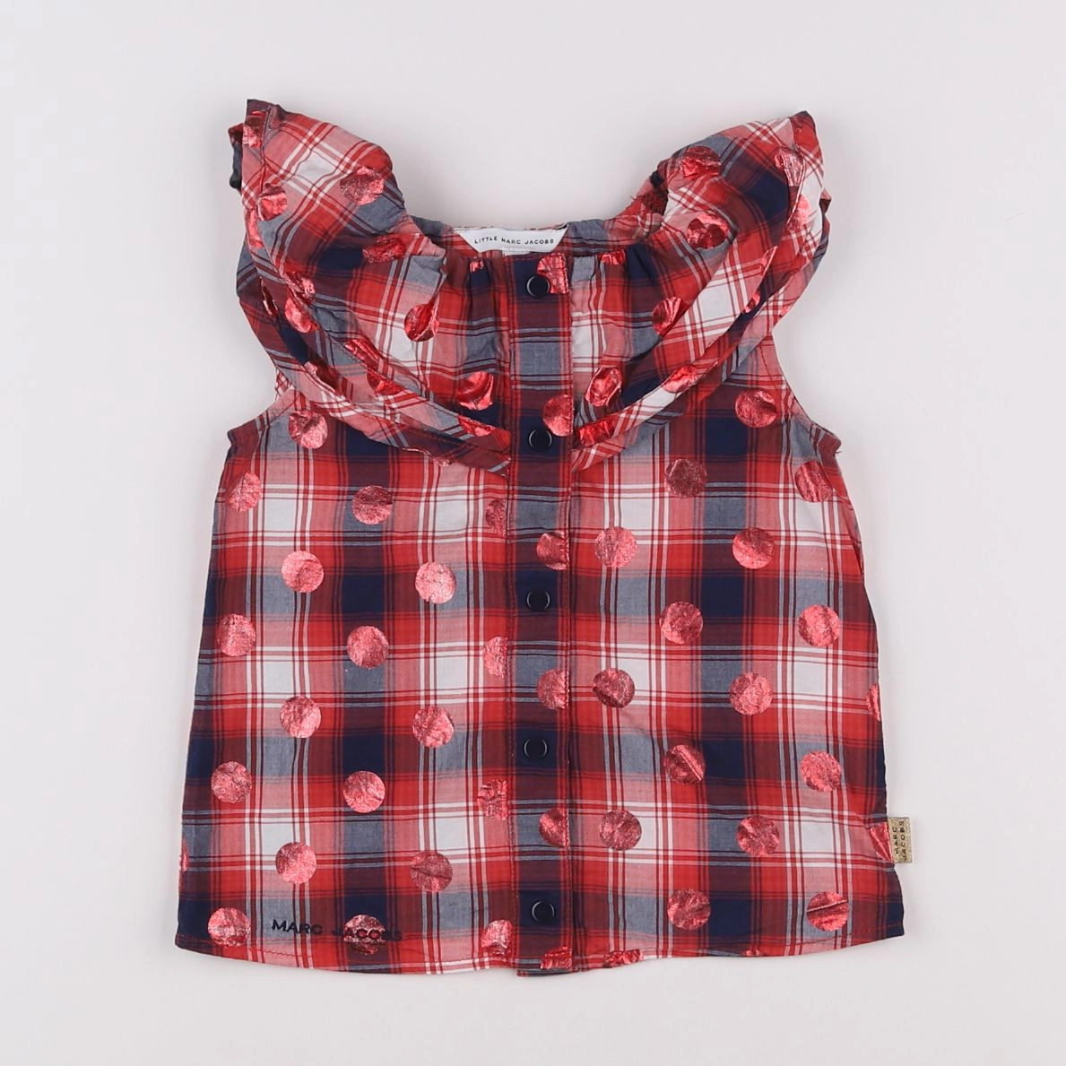 Little marc jacobs - blouse rouge - 2 ans