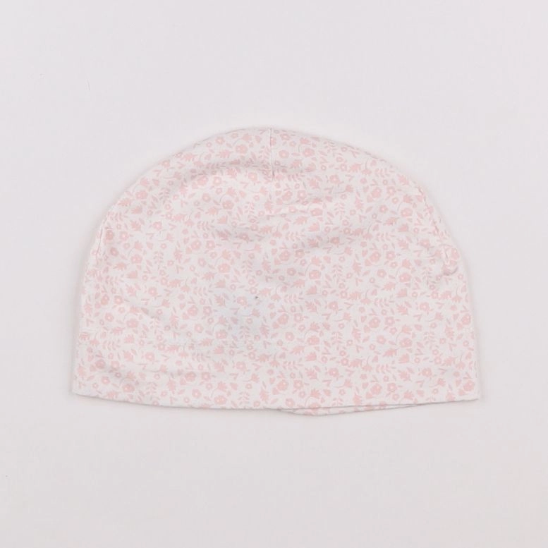 H&M - bonnet de naissance rose - 6/12 mois