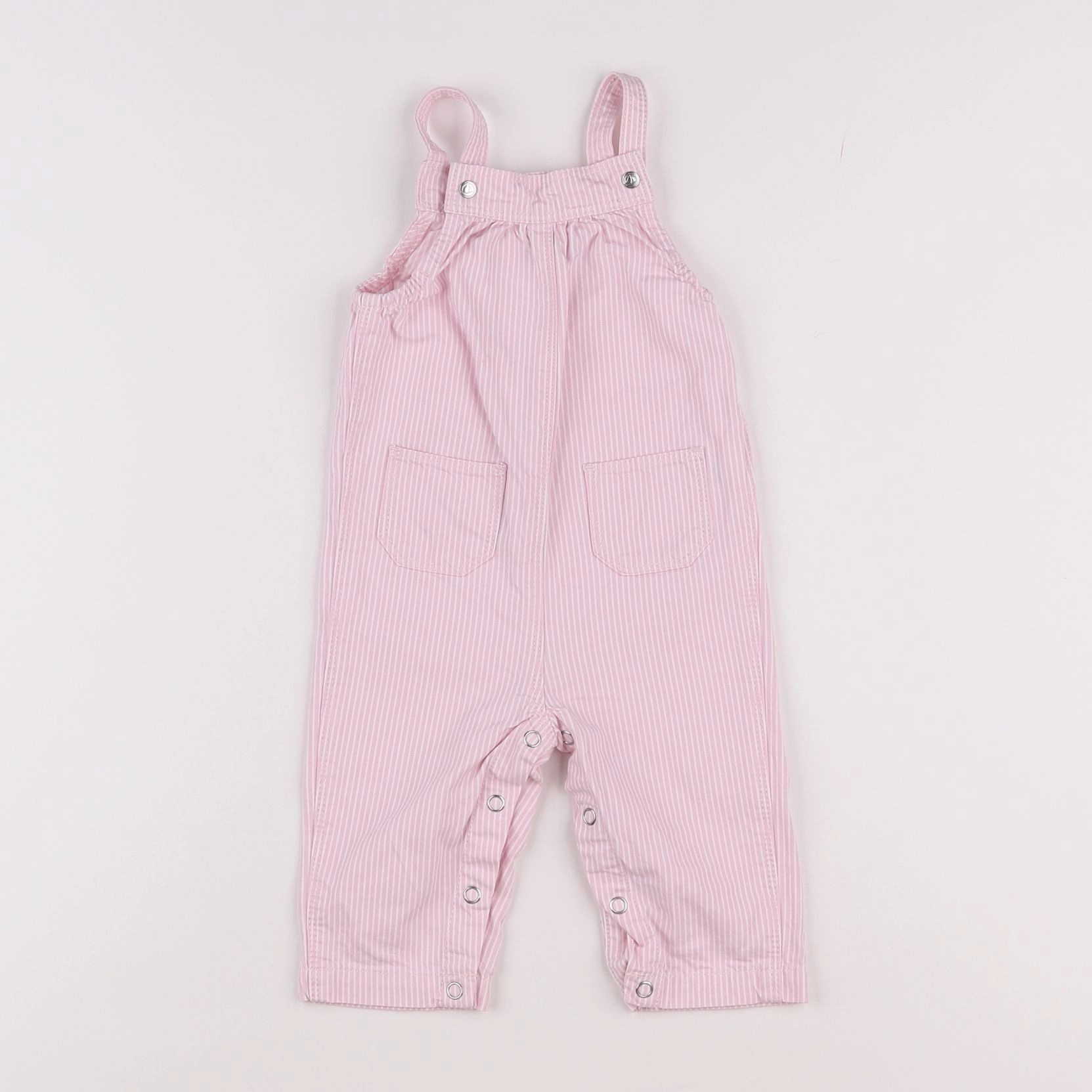 Petit Bateau - combinaison rose - 6 mois