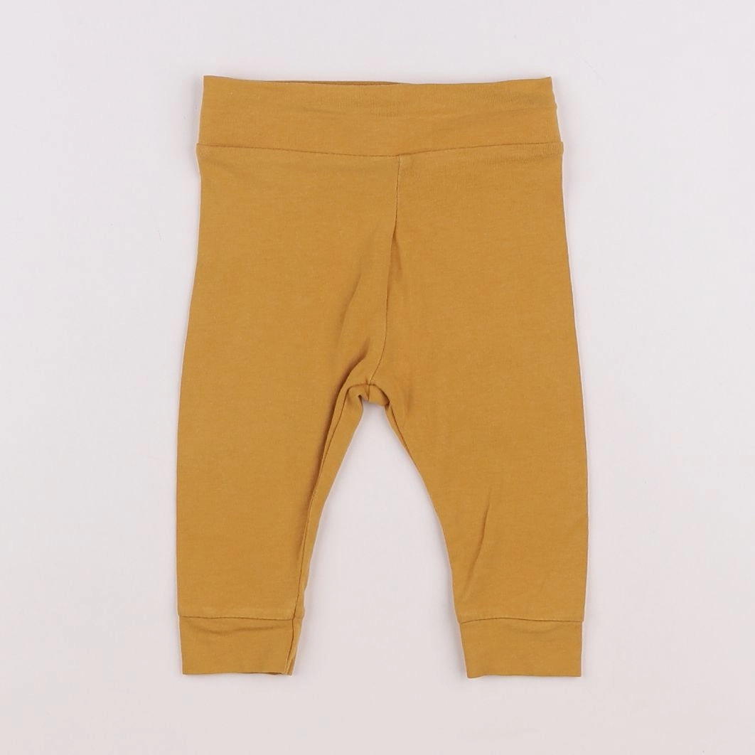 Vertbaudet - legging jaune - 3 mois
