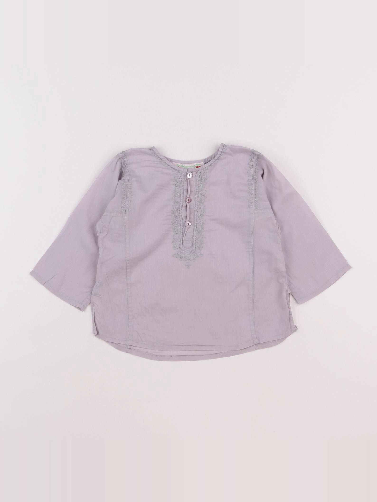 Bonpoint - blouse violet - 18 mois