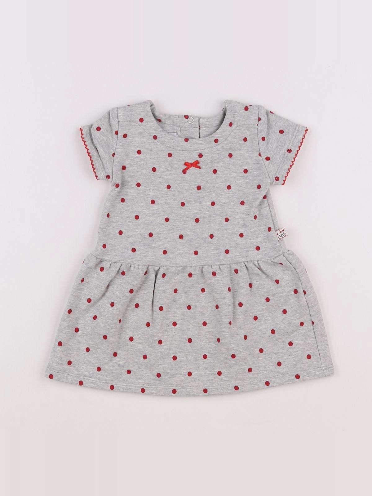 Absorba - robe gris - 9 mois