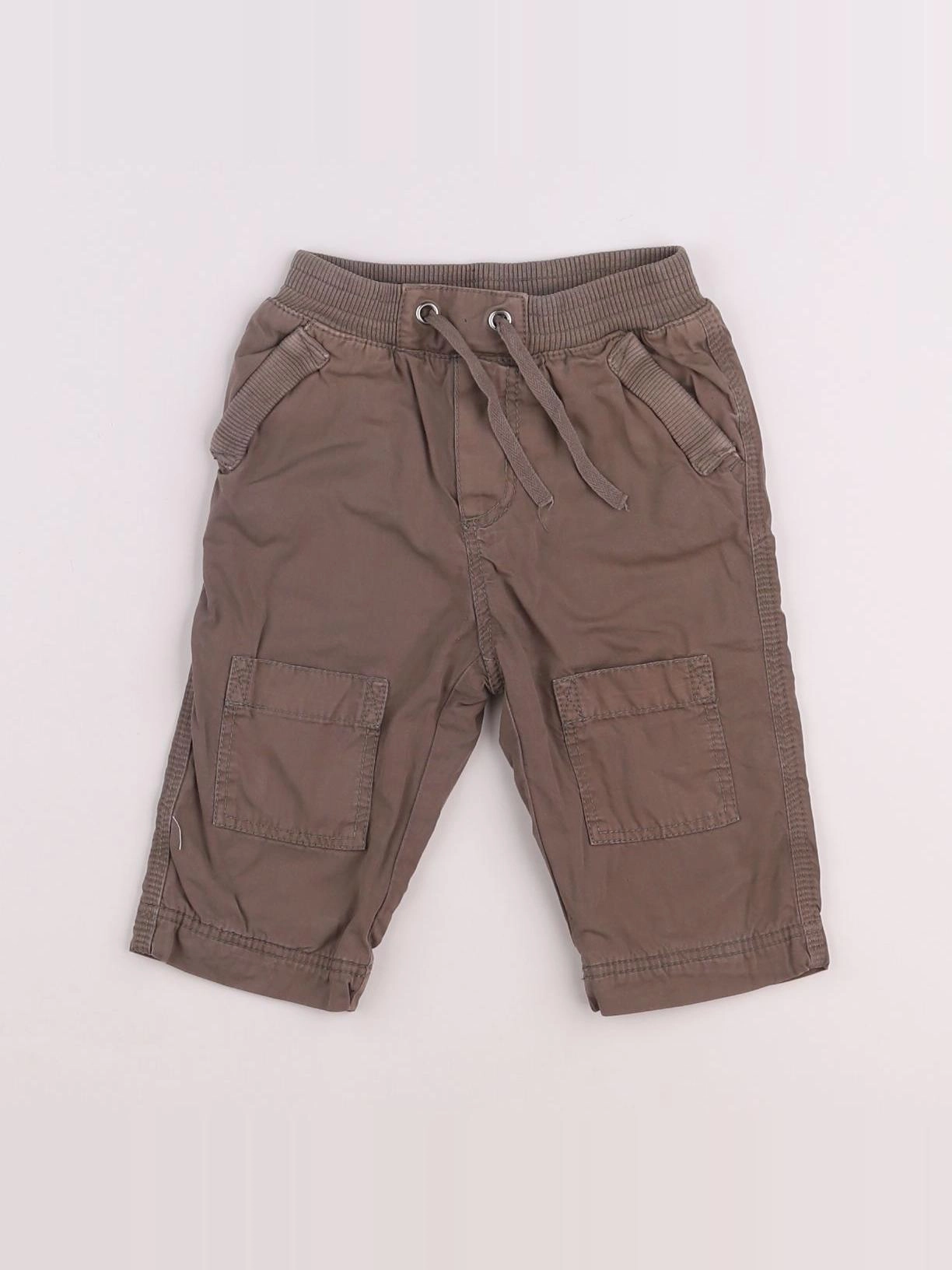 Petit Bateau - pantalon marron - 6 mois