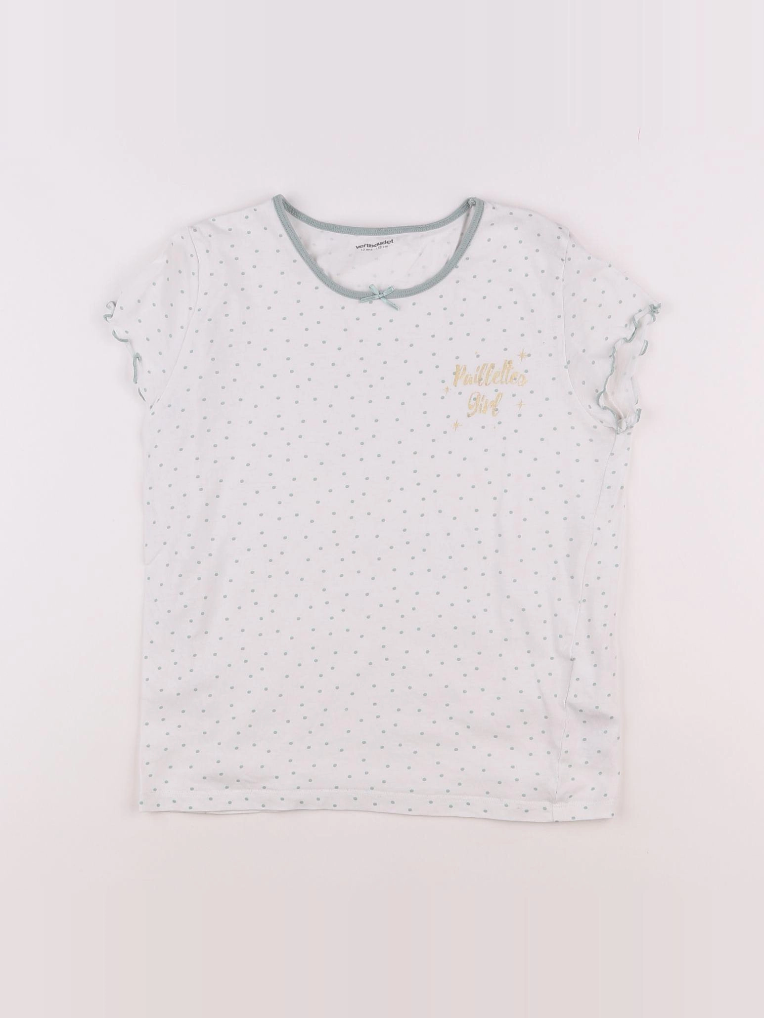 Vertbaudet - maillot de corps vert - 12 ans