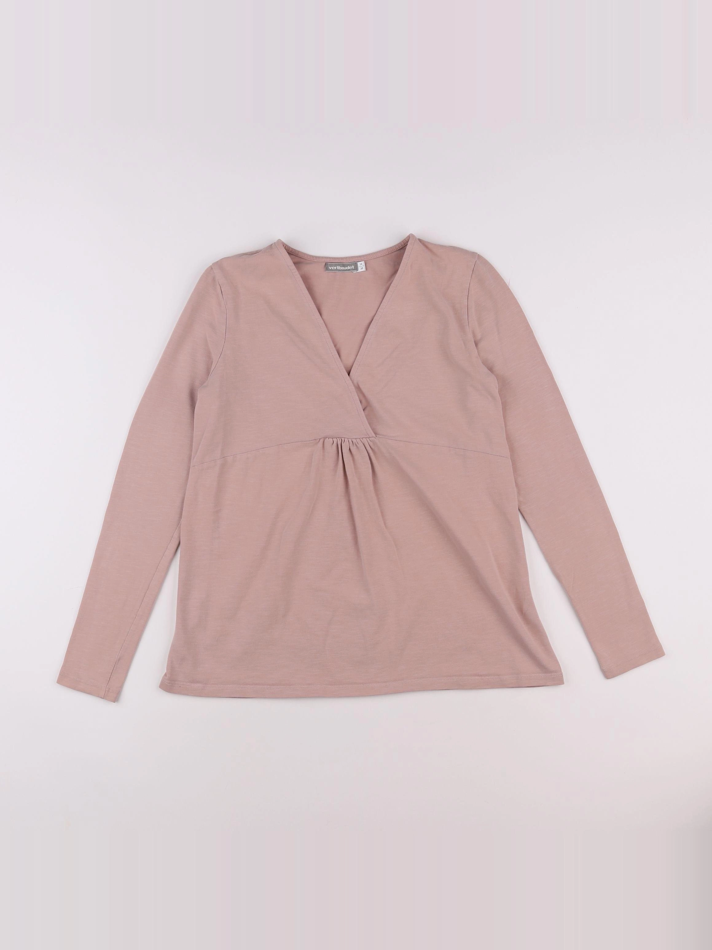 Vertbaudet - tee-shirt rose - 34 à 36