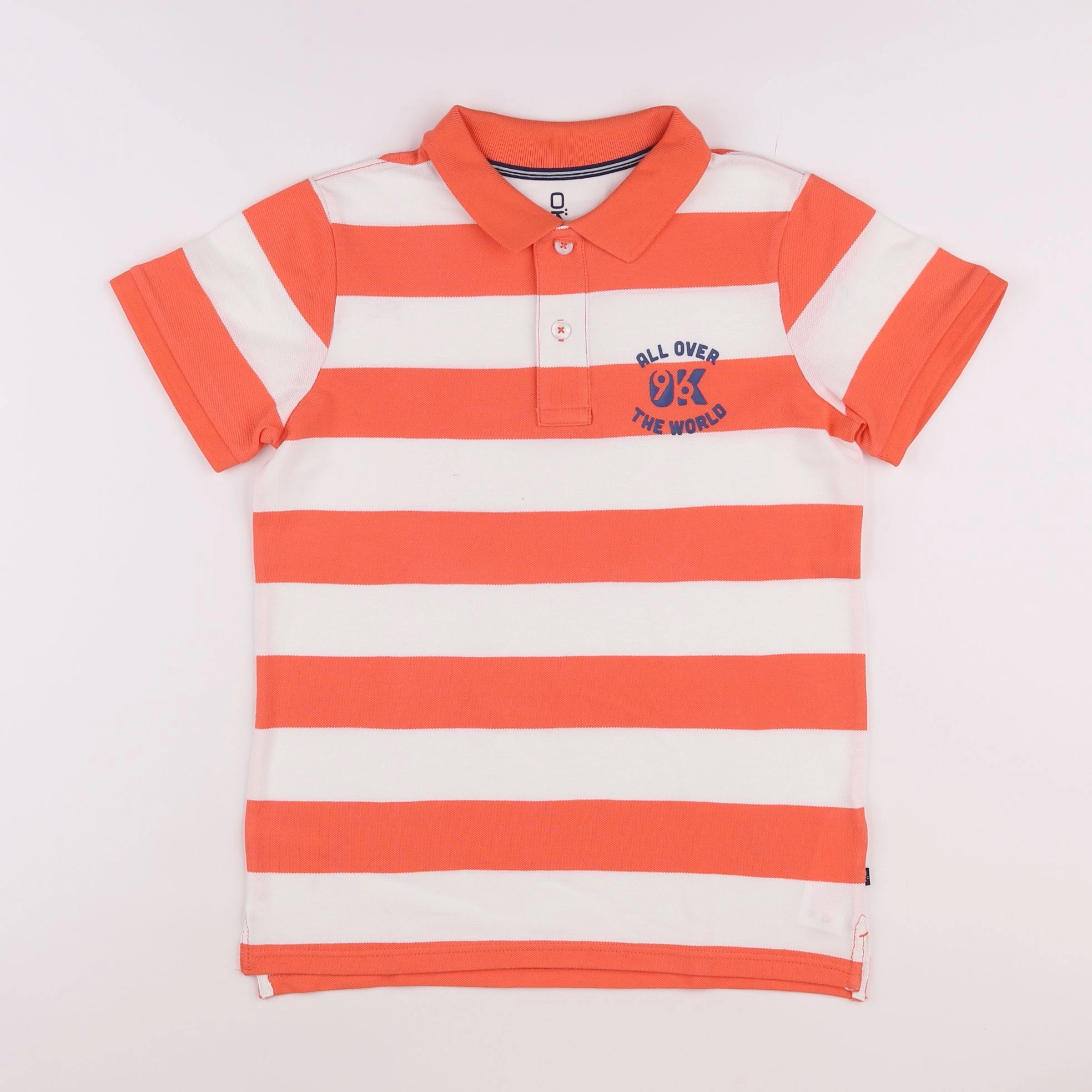 Okaidi - polo orange - 12 ans