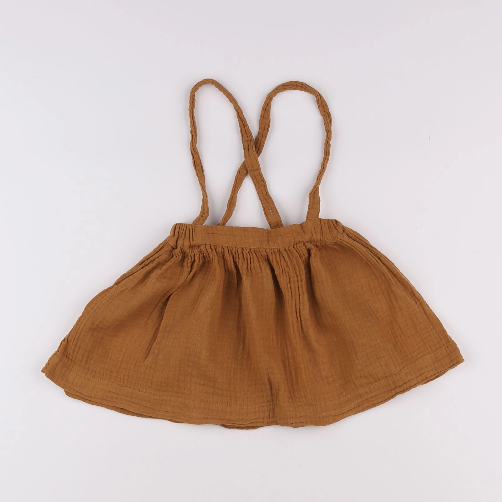 Vertbaudet - jupe marron - 3 ans