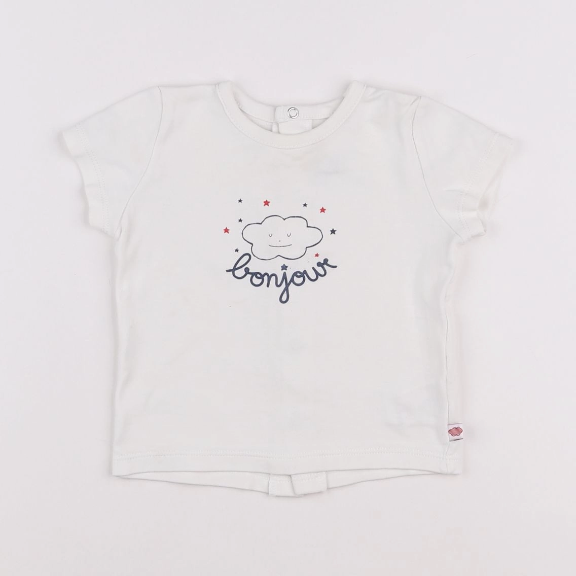 Absorba - tee-shirt blanc - 9 mois