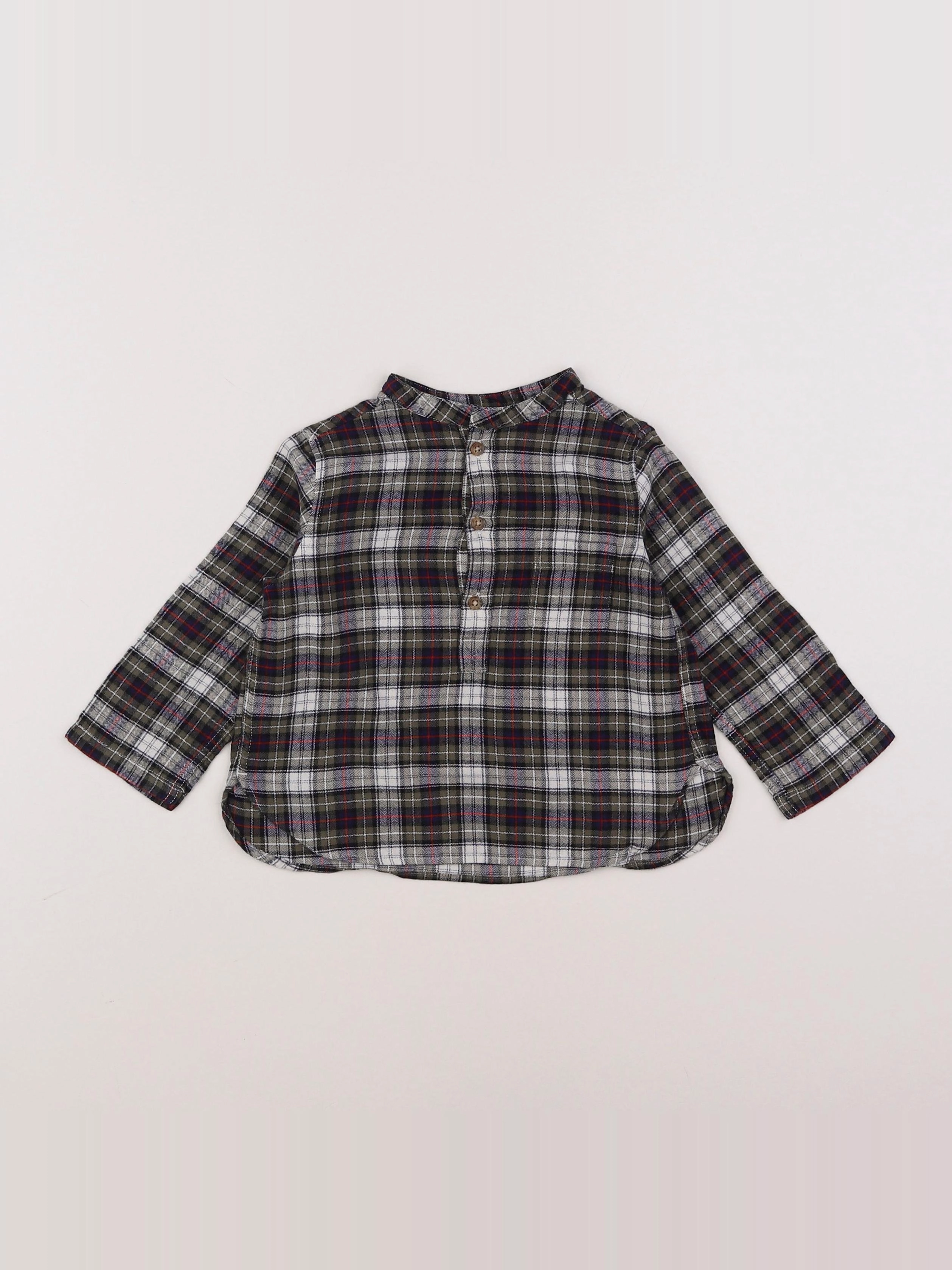 Bonton - chemise multicolore - 18 mois