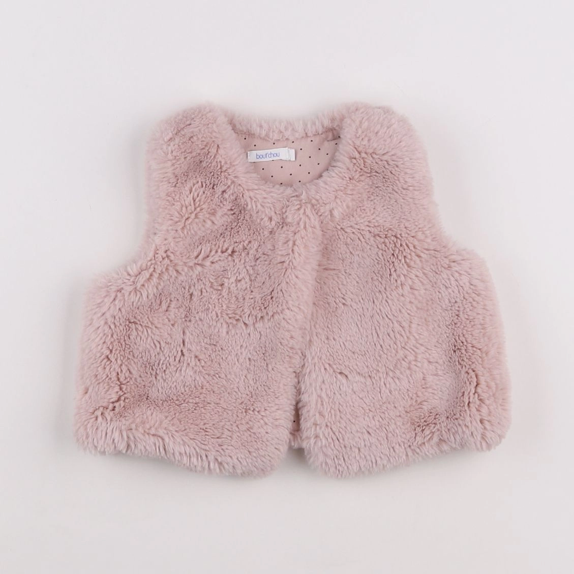 Boutchou - gilet rose - 9 mois