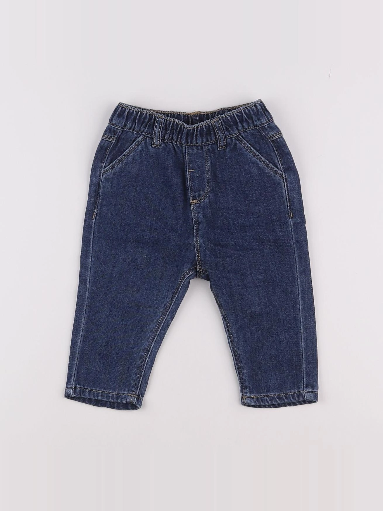 Tape à l'oeil - jegging bleu - 6 mois