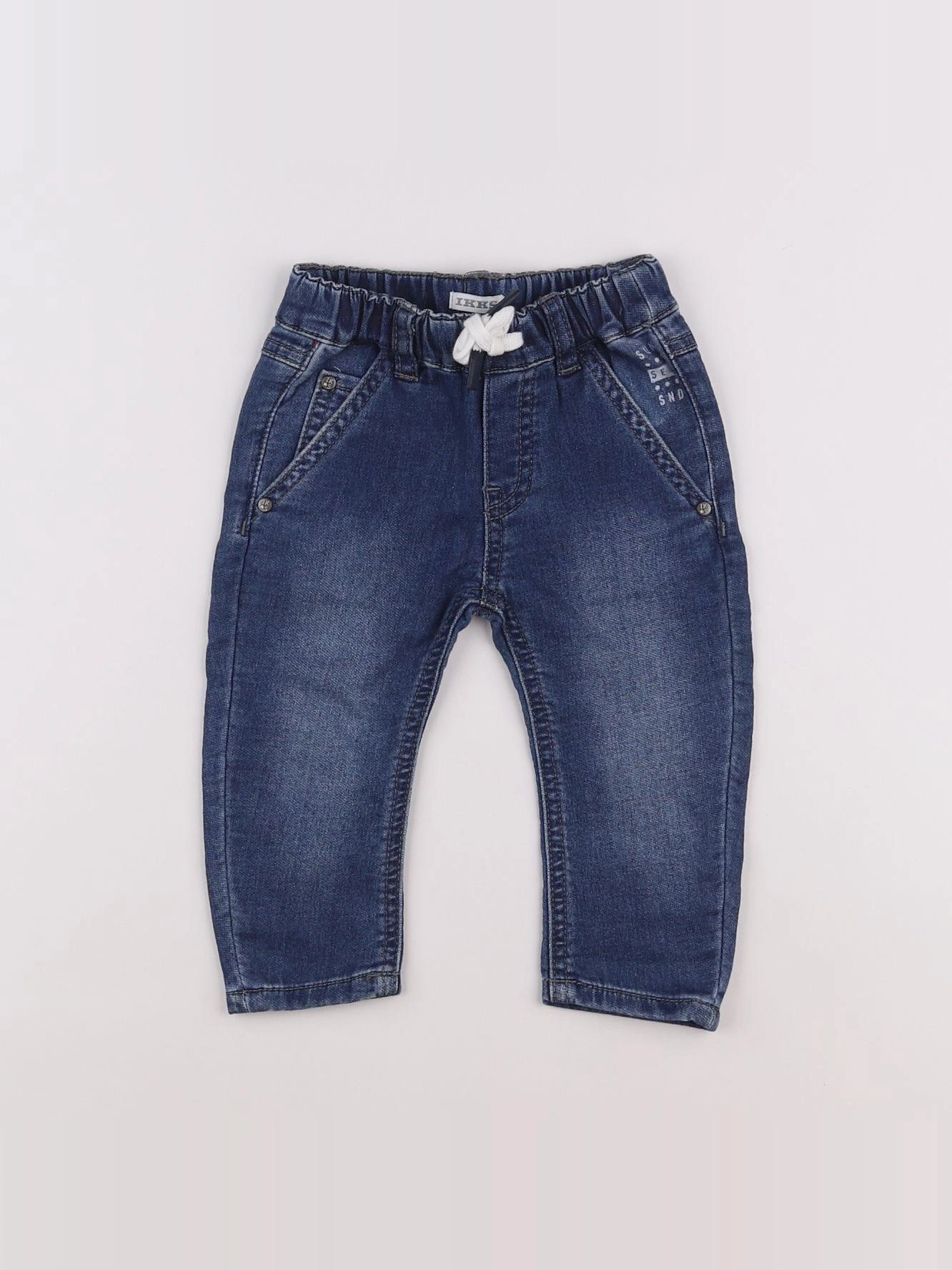 IKKS - jean bleu - 12 mois