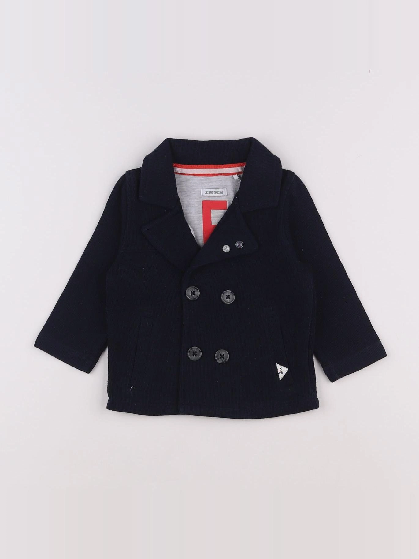 IKKS - veste bleu - 12 mois