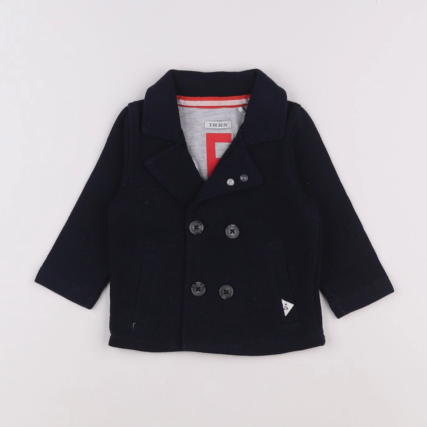 IKKS - veste bleu - 12 mois