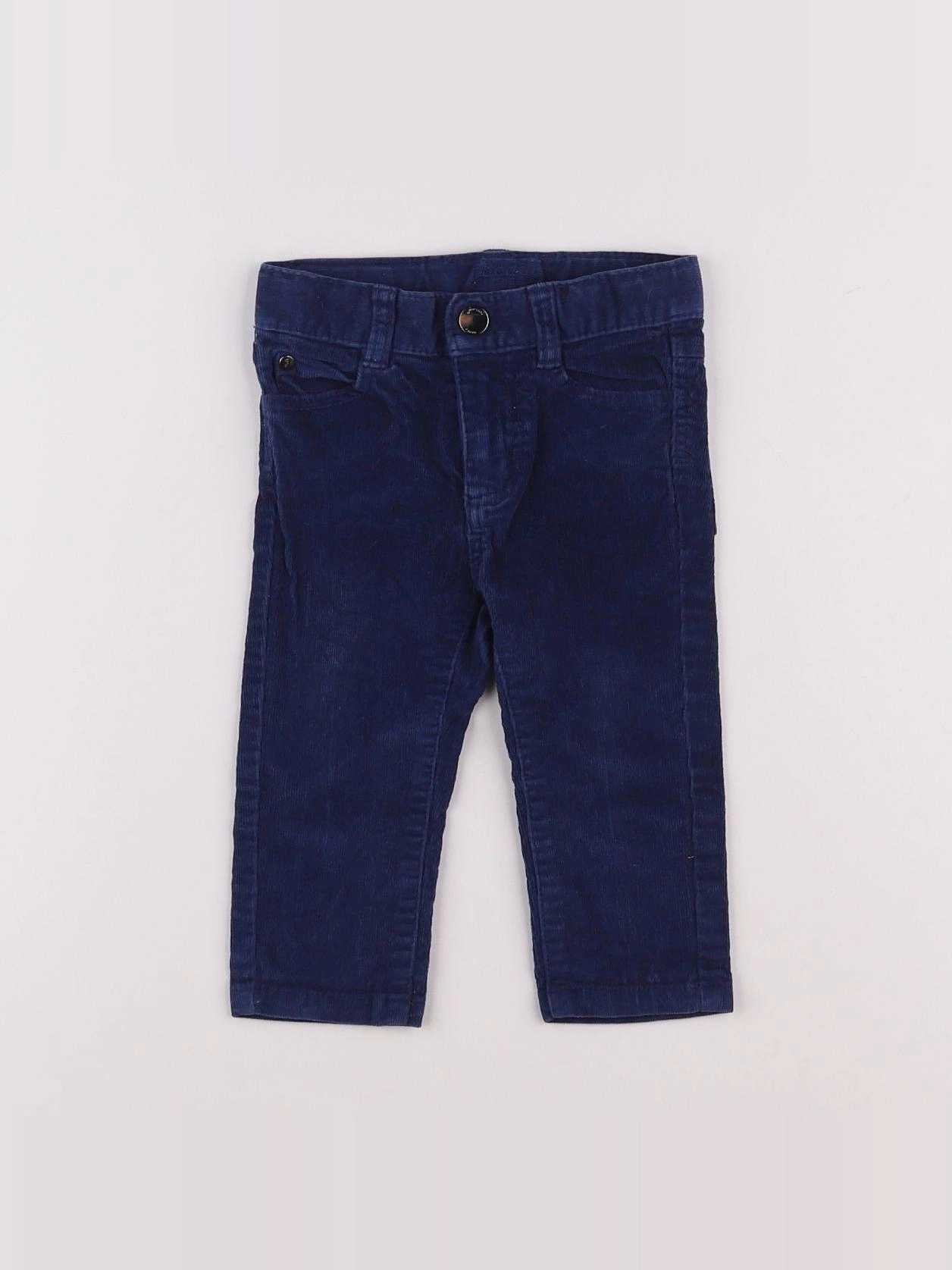 Jacadi - pantalon bleu - 12 mois