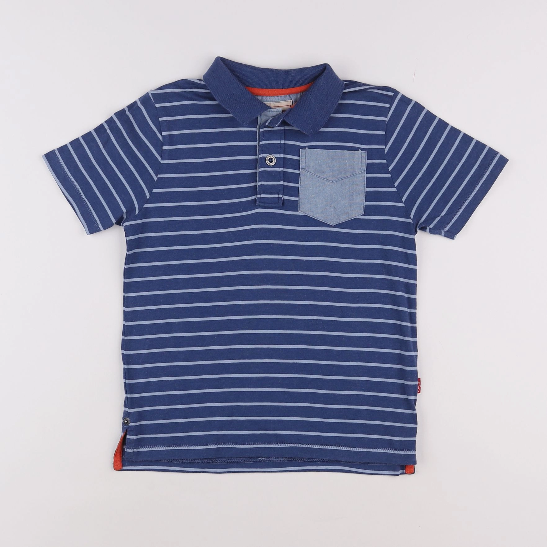 Levi's - polo bleu - 8 ans