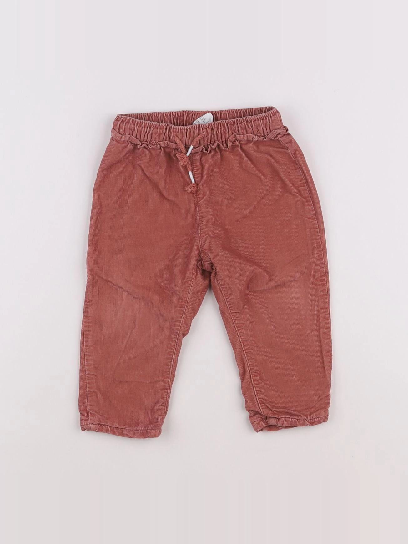 H&M - pantalon rose - 6/9 mois