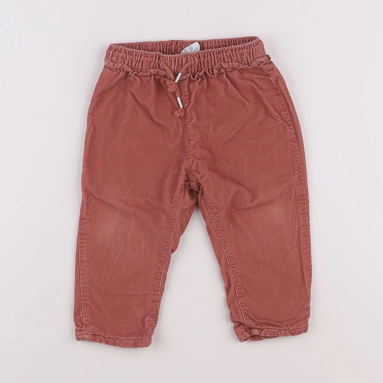 H&M - pantalon rose - 6/9 mois