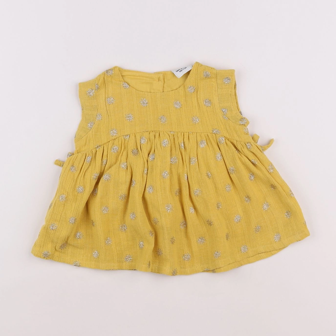 Tape à l'oeil - robe jaune - 9 mois