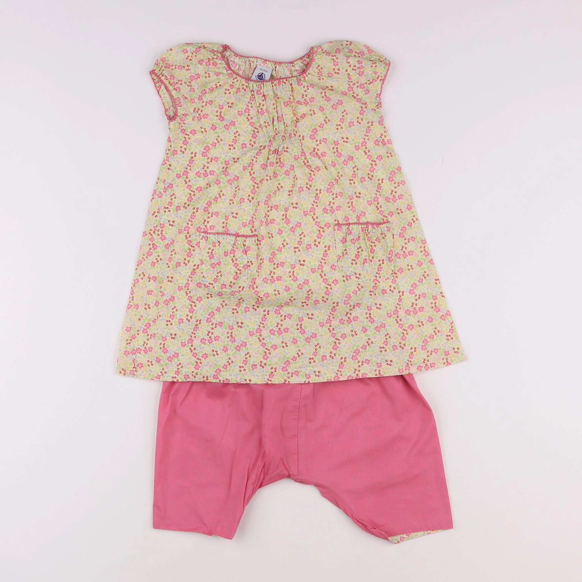 Petit Bateau - ensemble multicolore - 18 mois