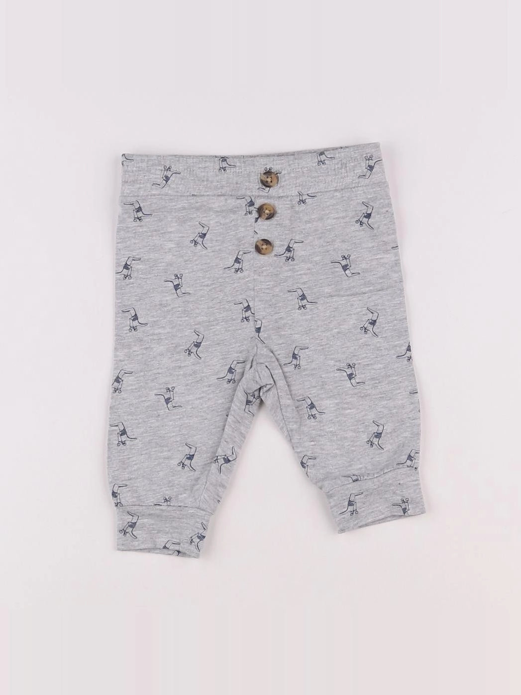 La Redoute - legging gris - 3 mois