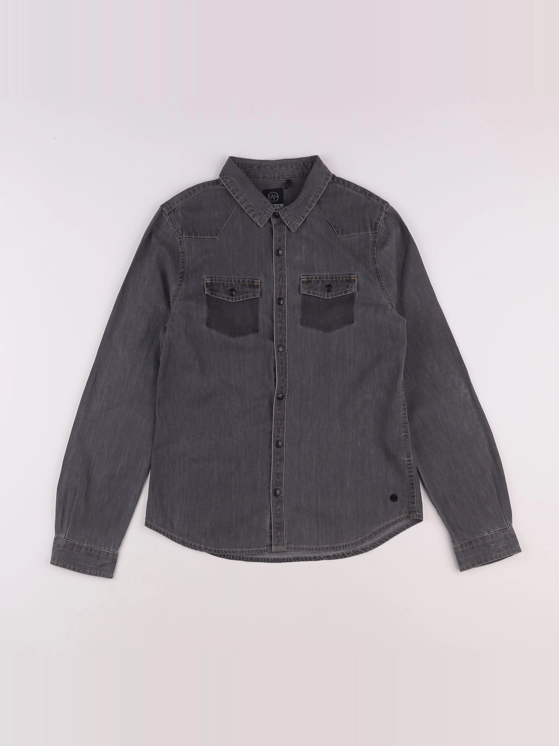 IKKS - chemise gris - 10 ans