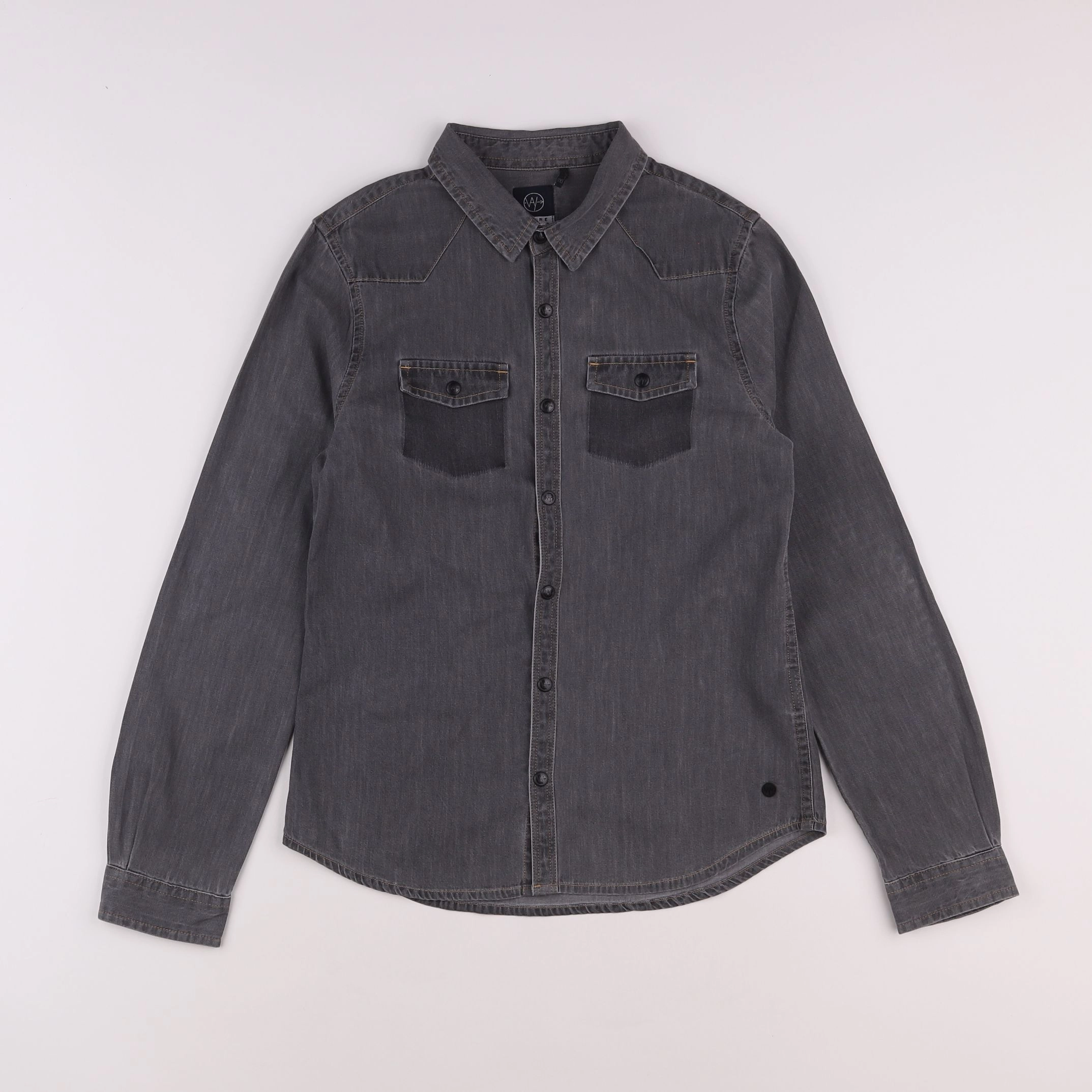 IKKS - chemise gris - 10 ans
