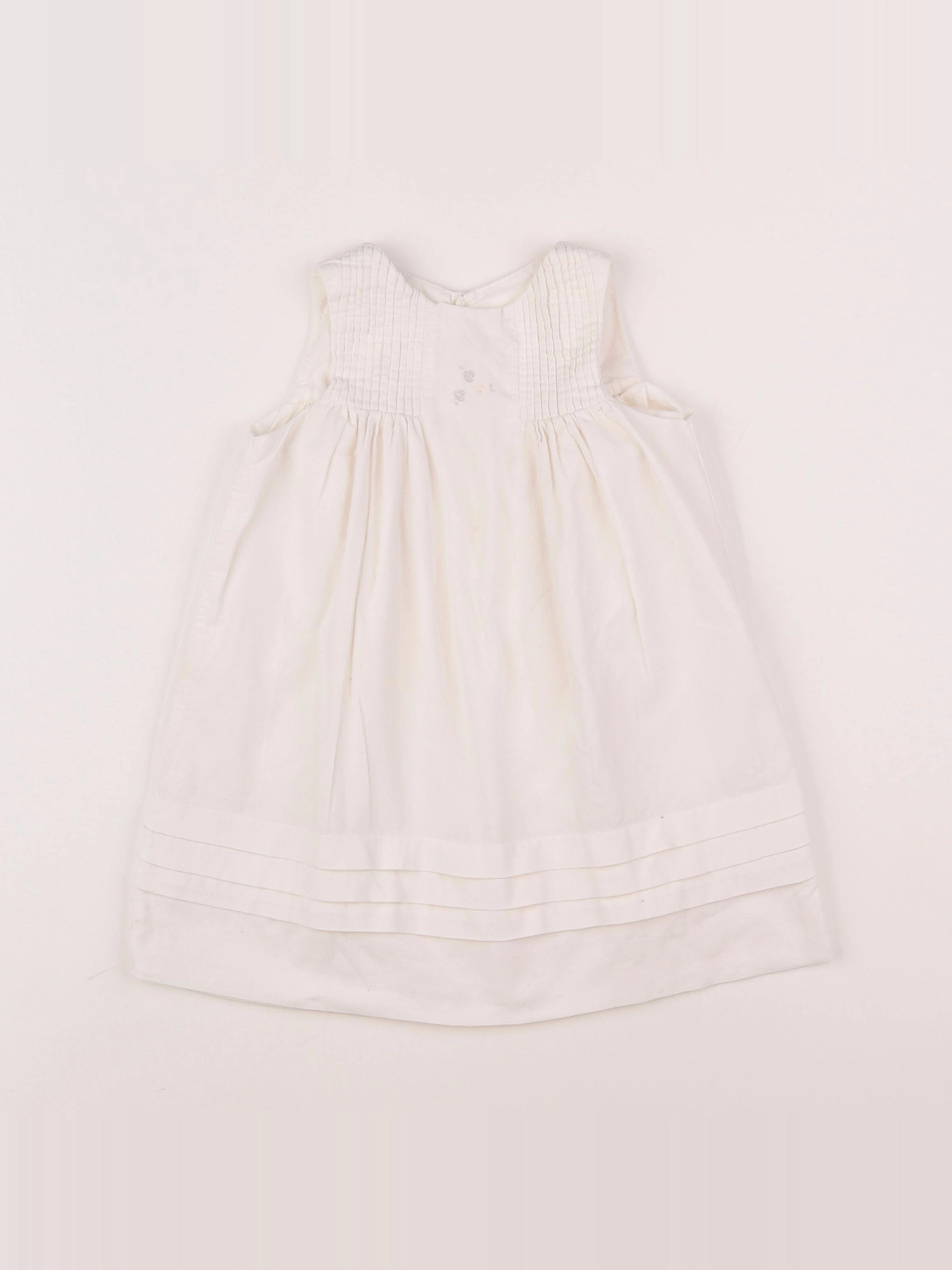 Jacadi - robe blanc - 18 mois