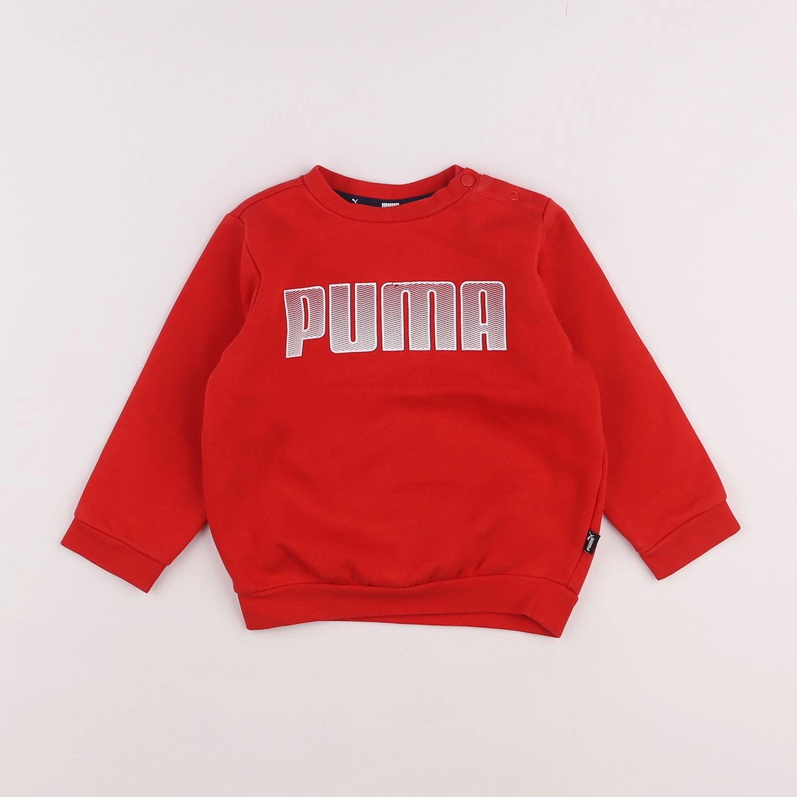 Puma - sweat rouge - 9/12 mois