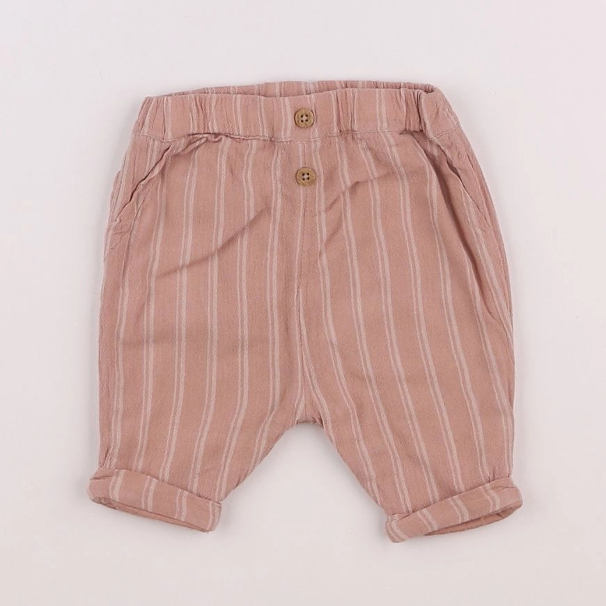 Next - pantalon rose - 0 mois