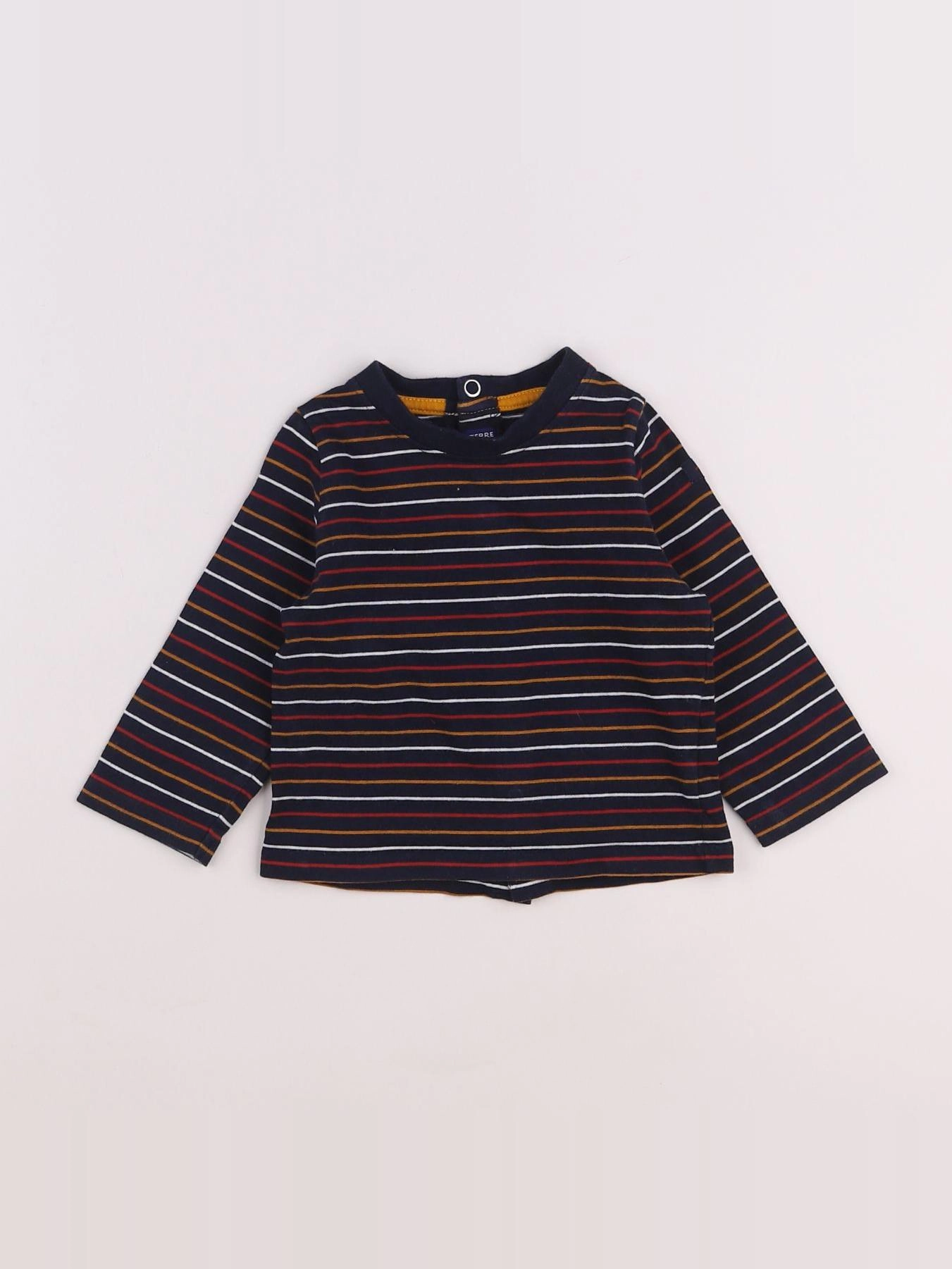 Terre de marins - tee-shirt bleu - 9 mois