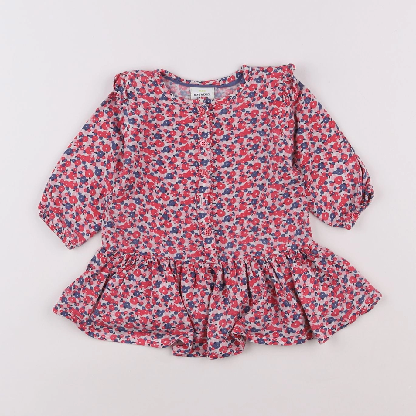 Tape à l'oeil - robe multicolore - 6 mois