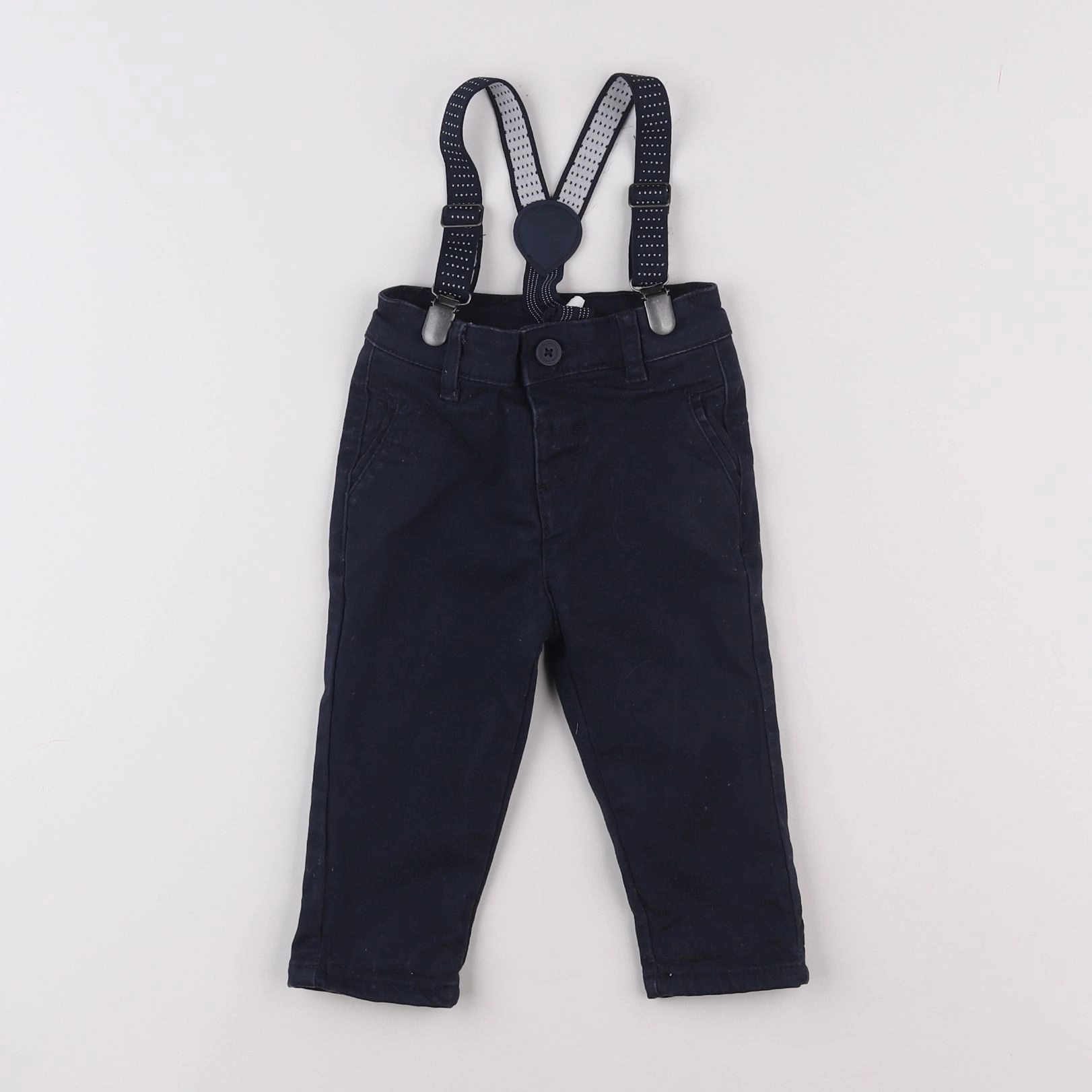 Tape à l'oeil - pantalon bleu - 6 mois