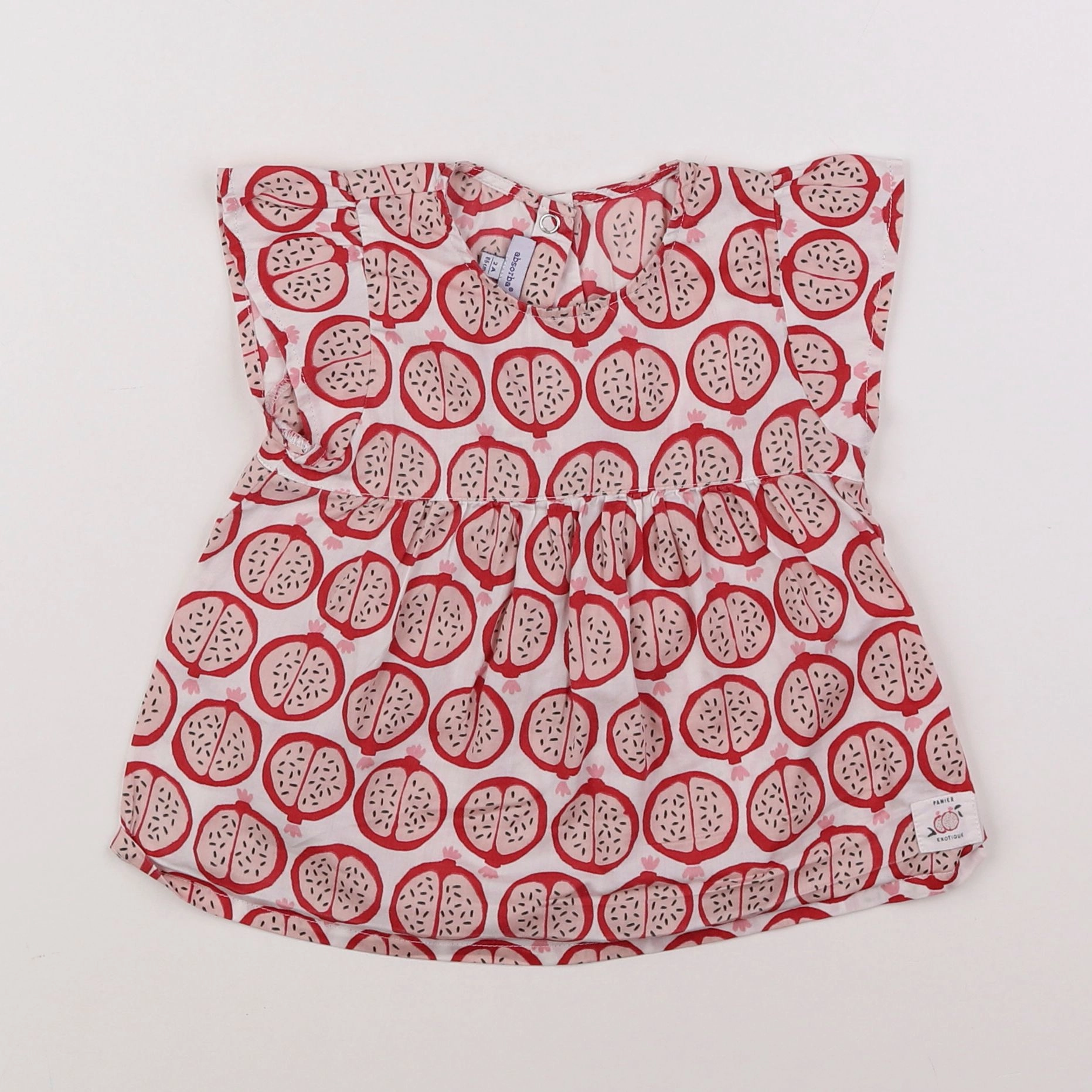 Absorba - blouse rouge - 2 ans