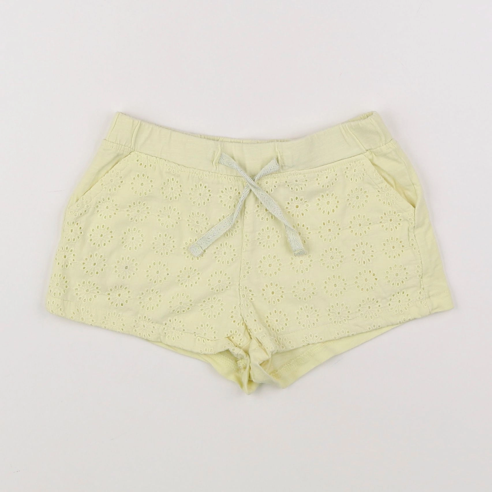 Vertbaudet - short jaune - 6 ans