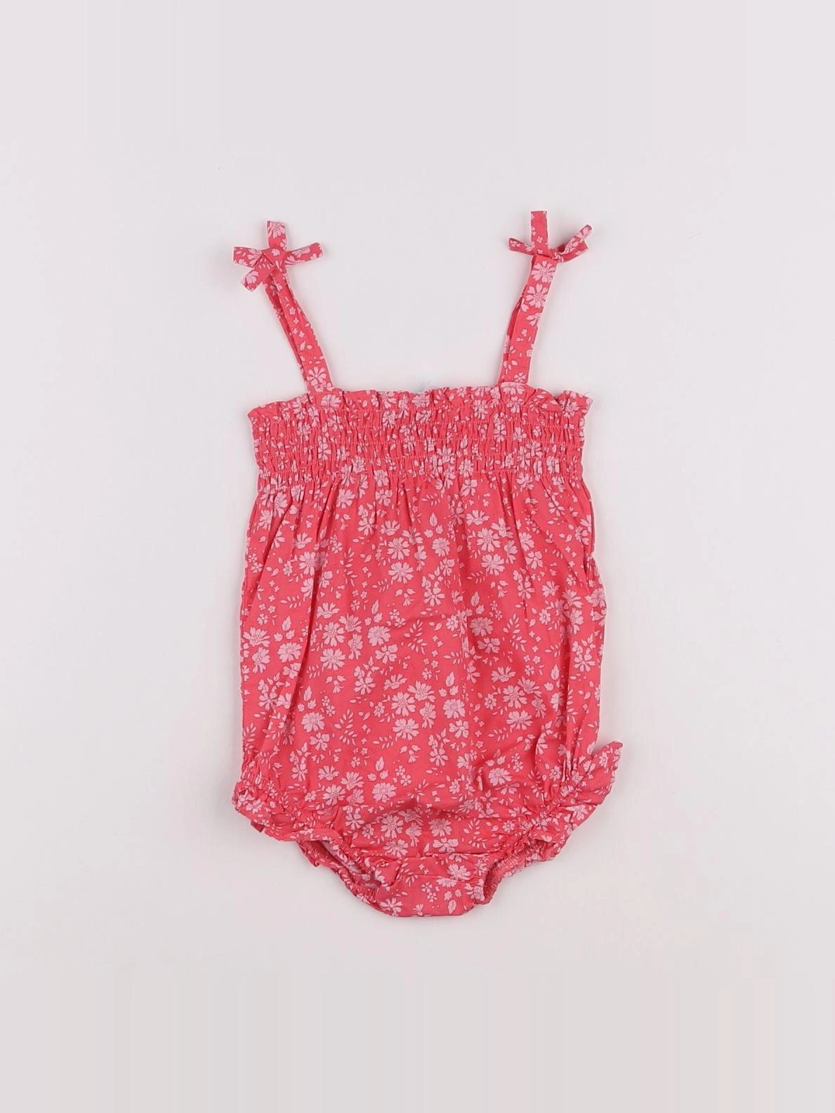 Jacadi - combinaison rose - 6 mois