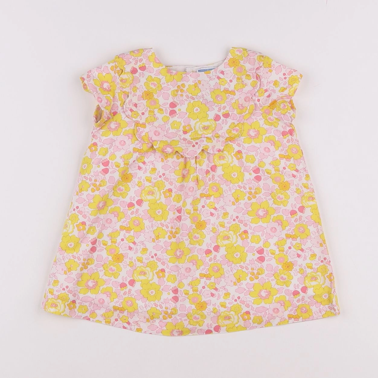 Jacadi - robe liberty multicolore - 6 mois