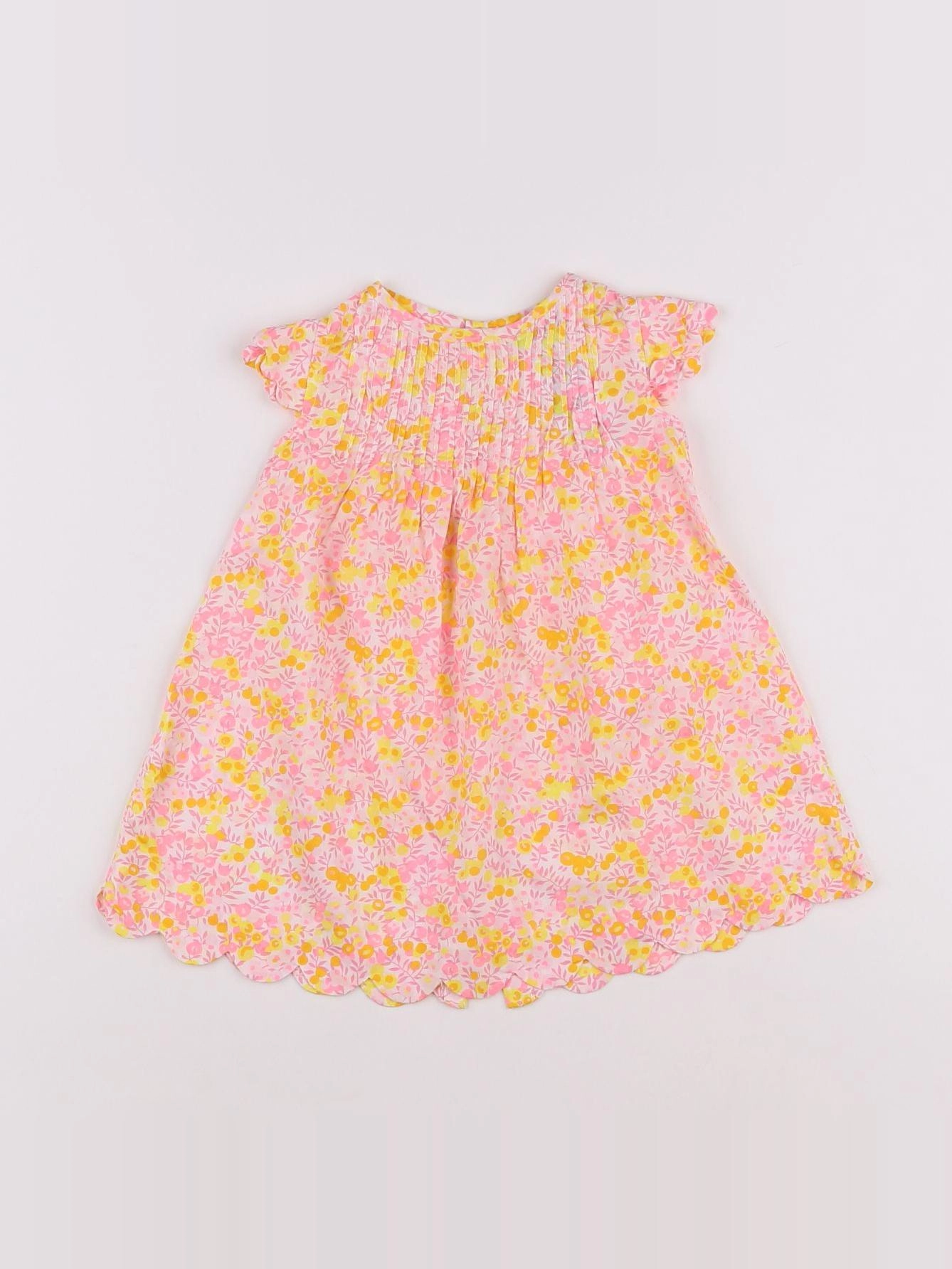 Jacadi - robe liberty multicolore - 6 mois