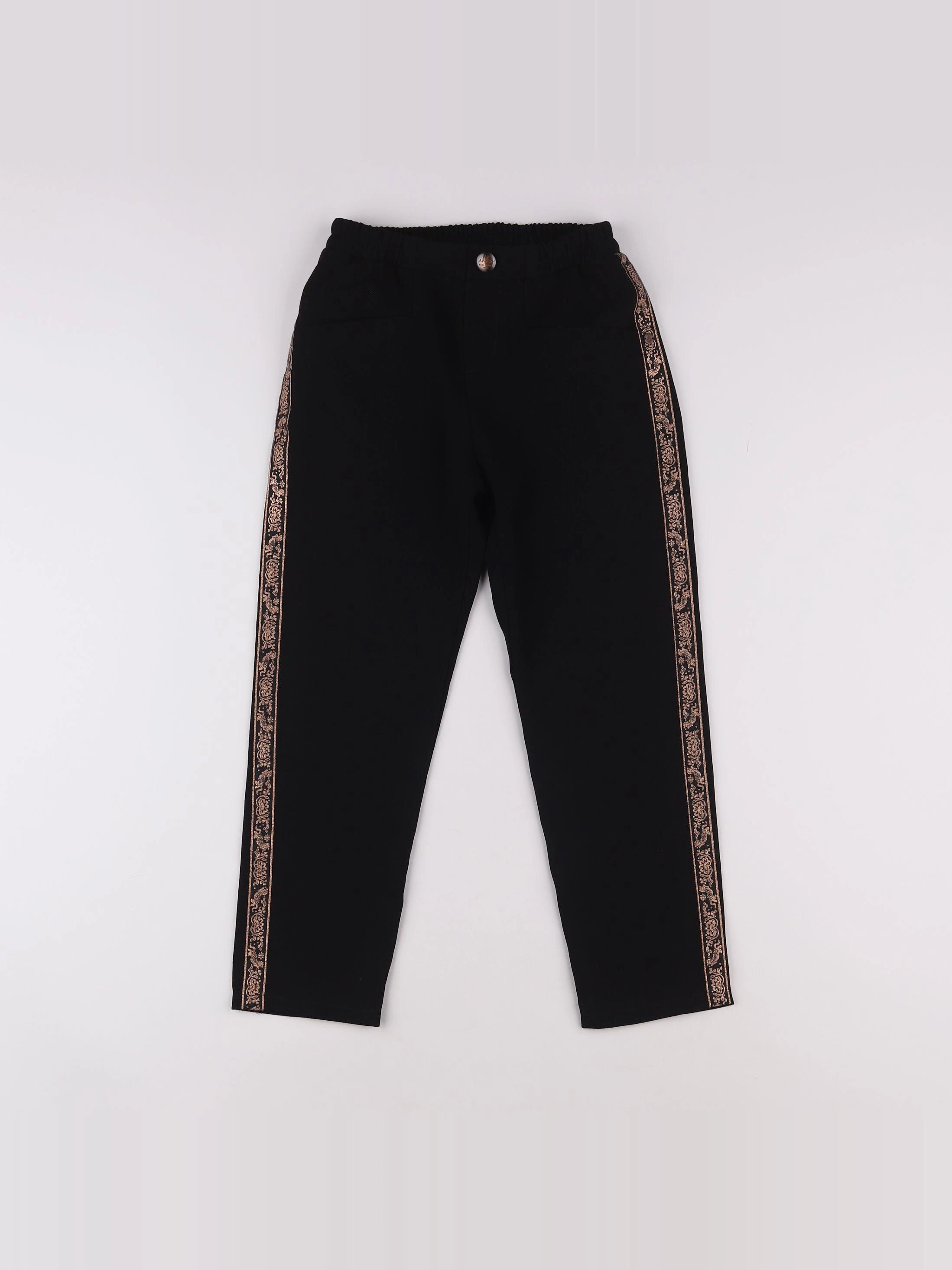 IKKS - pantalon noir - 8 ans